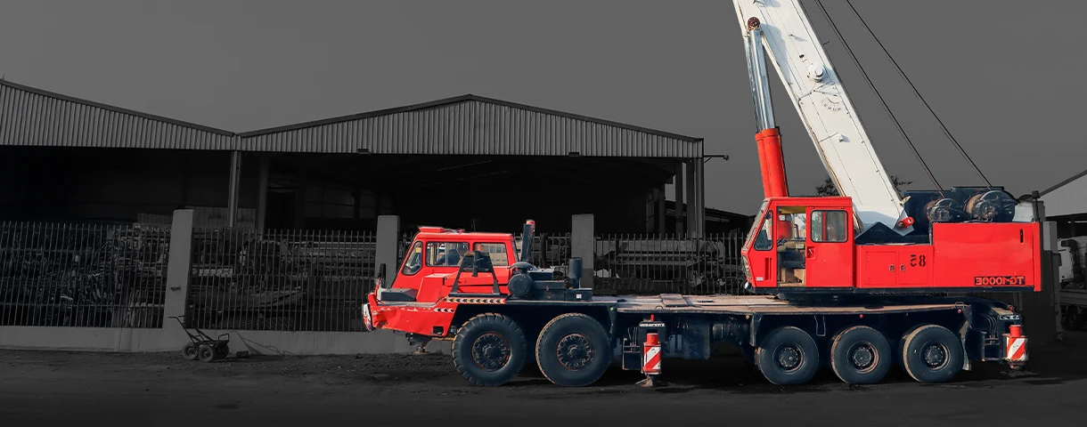 Live Mobile Cranes for Auction